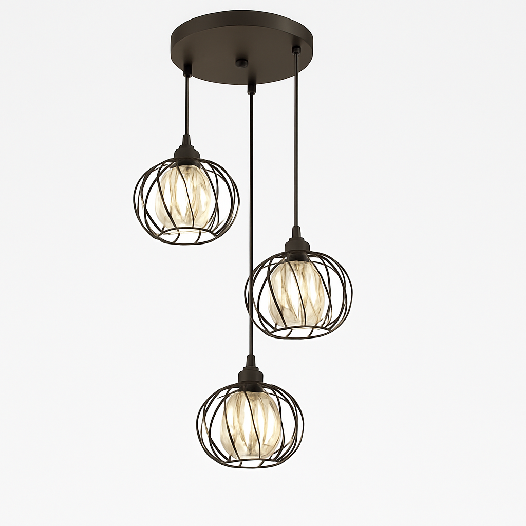 suspension en cristal design pour décoration moderne intérieure