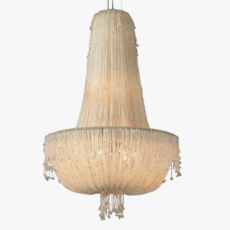 suspension en cristal rétro design créatif et luxueux