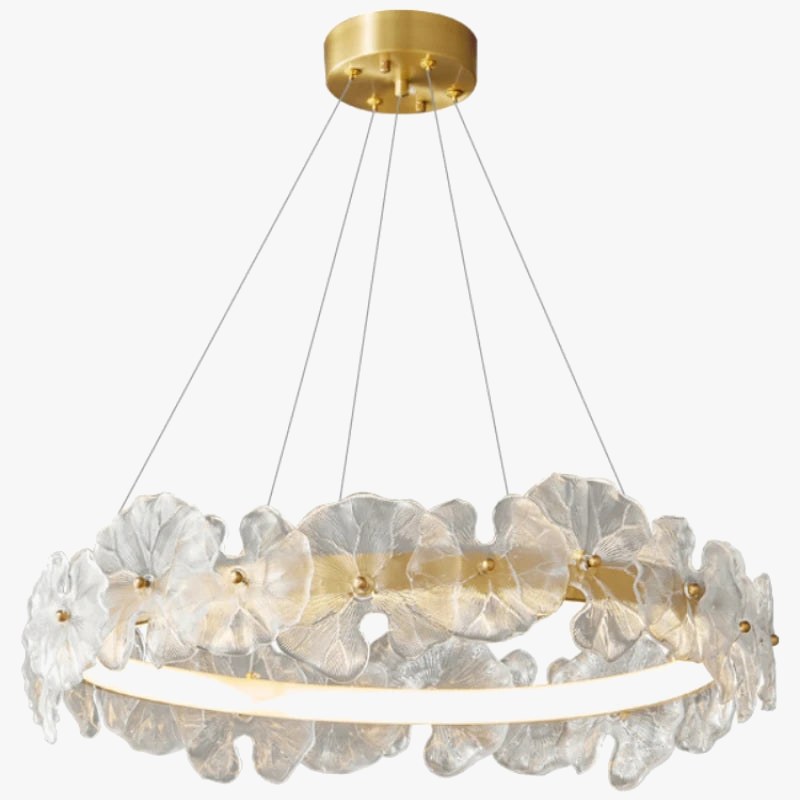 suspension en cuivre design français pour intérieur élégant