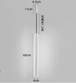 suspension en fer au design minimaliste pour intérieur élégant