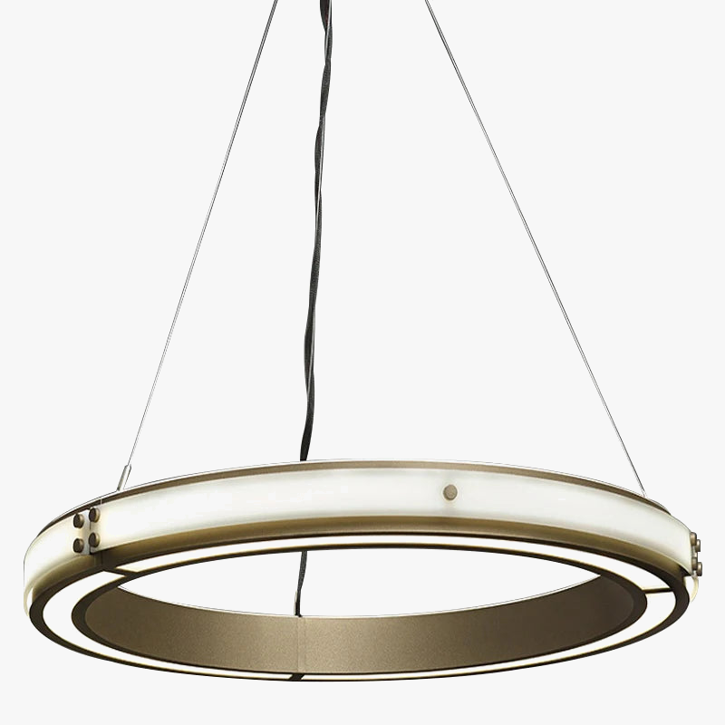 suspension en fer design moderne pour décoration intérieure élégante