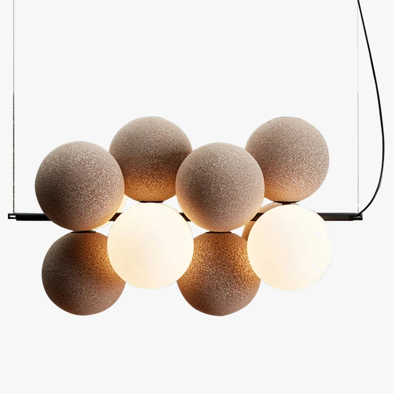 suspension en flanelle style nordique créatif pour espaces modernes