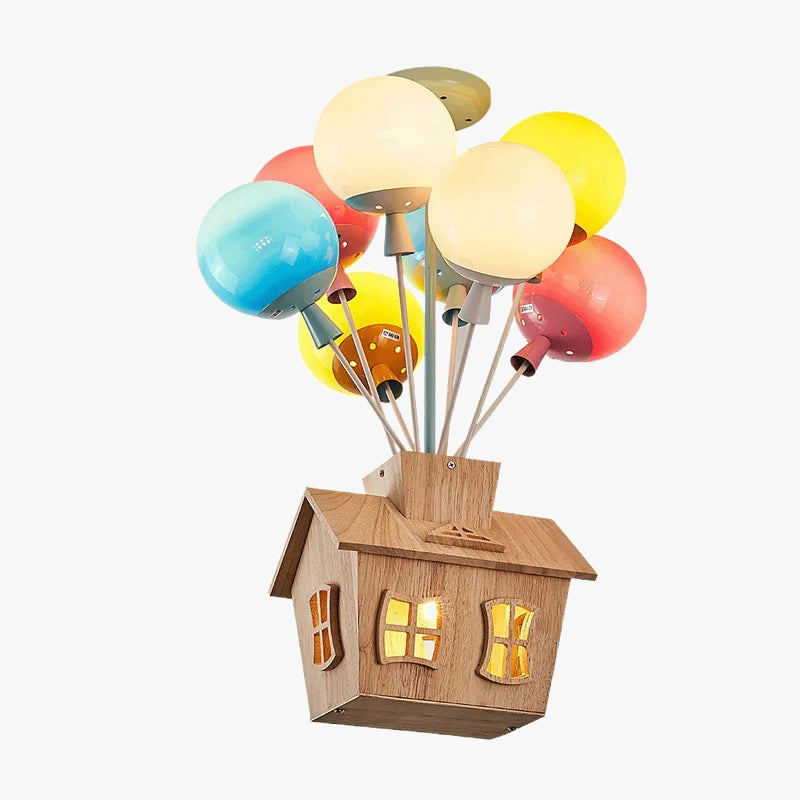 Lustre enfant en forme de ballon