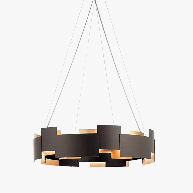 suspension en métal 	 avec cordon d'ampoule réglable