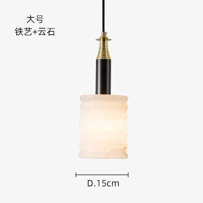 suspension en marbre design nordique pour intérieur élégant
