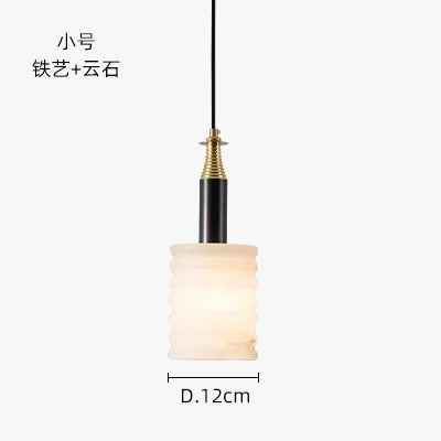 suspension en marbre design nordique pour intérieur élégant