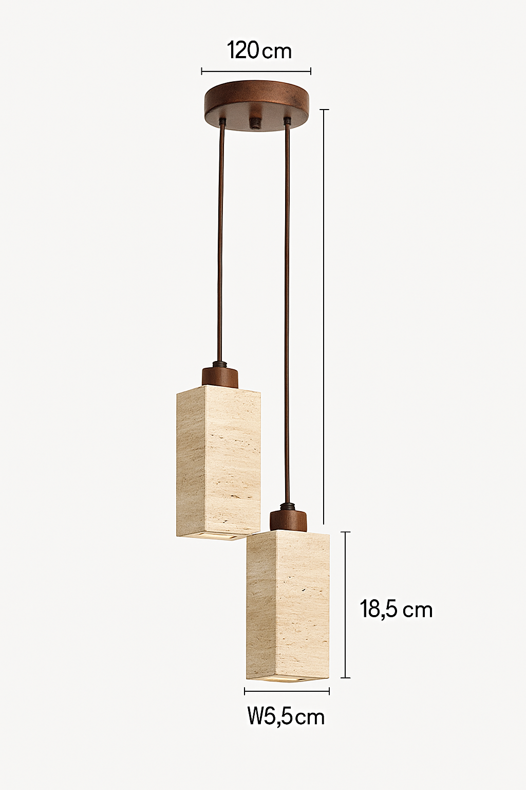suspension en style nordique wabi sabi pour intérieur décoratif