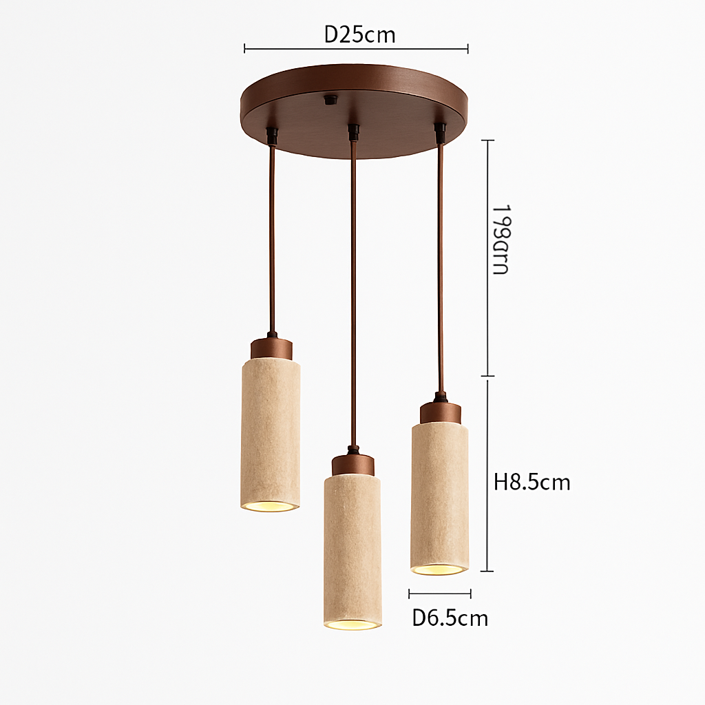 suspension en style nordique wabi sabi pour intérieur décoratif