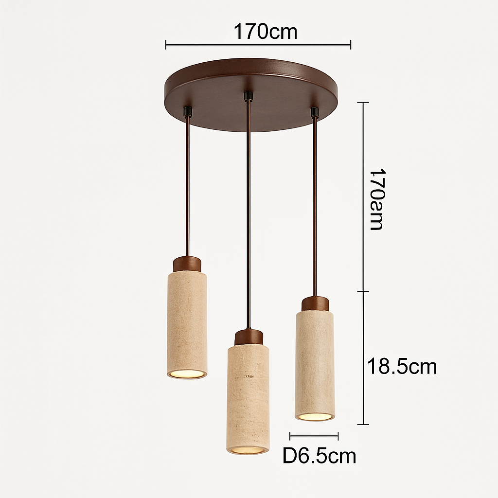 suspension en style nordique wabi sabi pour intérieur décoratif