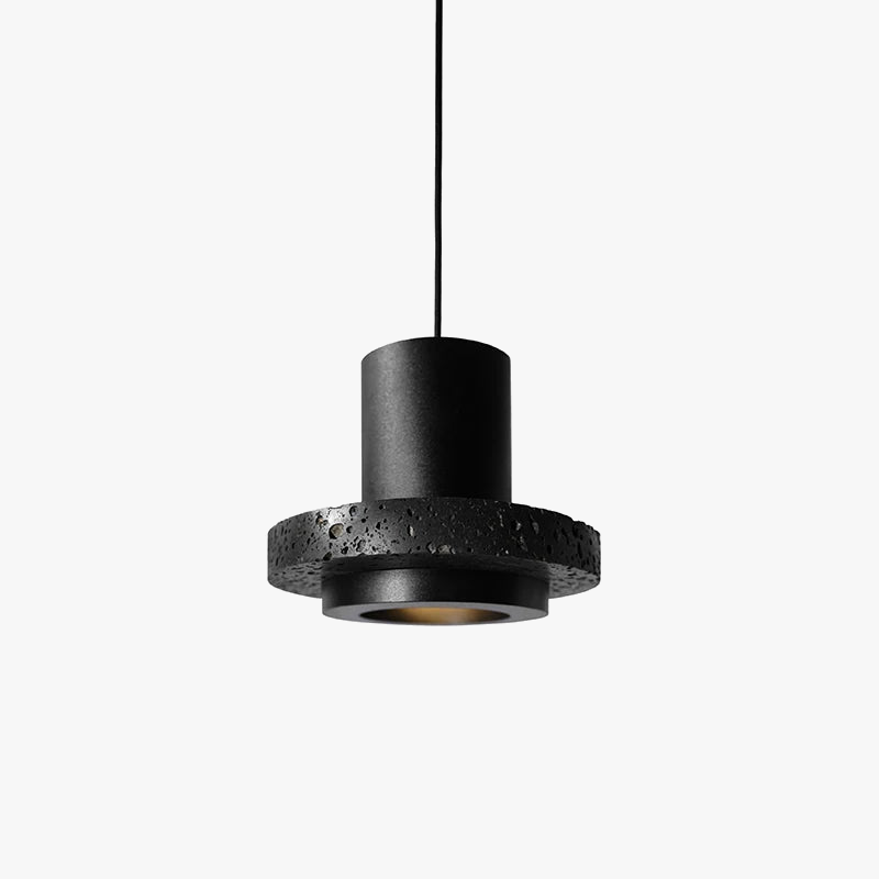 suspension en terrazzo de ciment au style industriel moderne