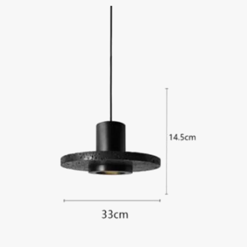 suspension en terrazzo de ciment style industriel haut de gamme