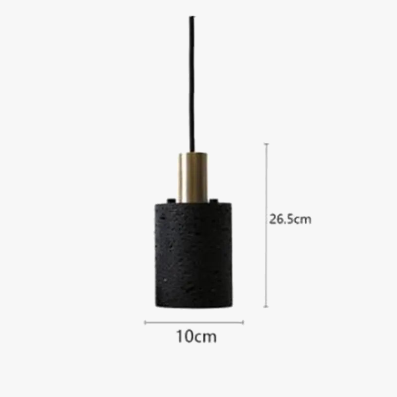 suspension en terrazzo de ciment style industriel haut de gamme