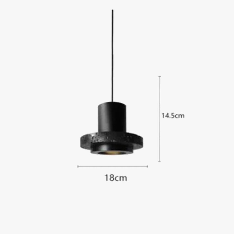 suspension en terrazzo de ciment style industriel haut de gamme