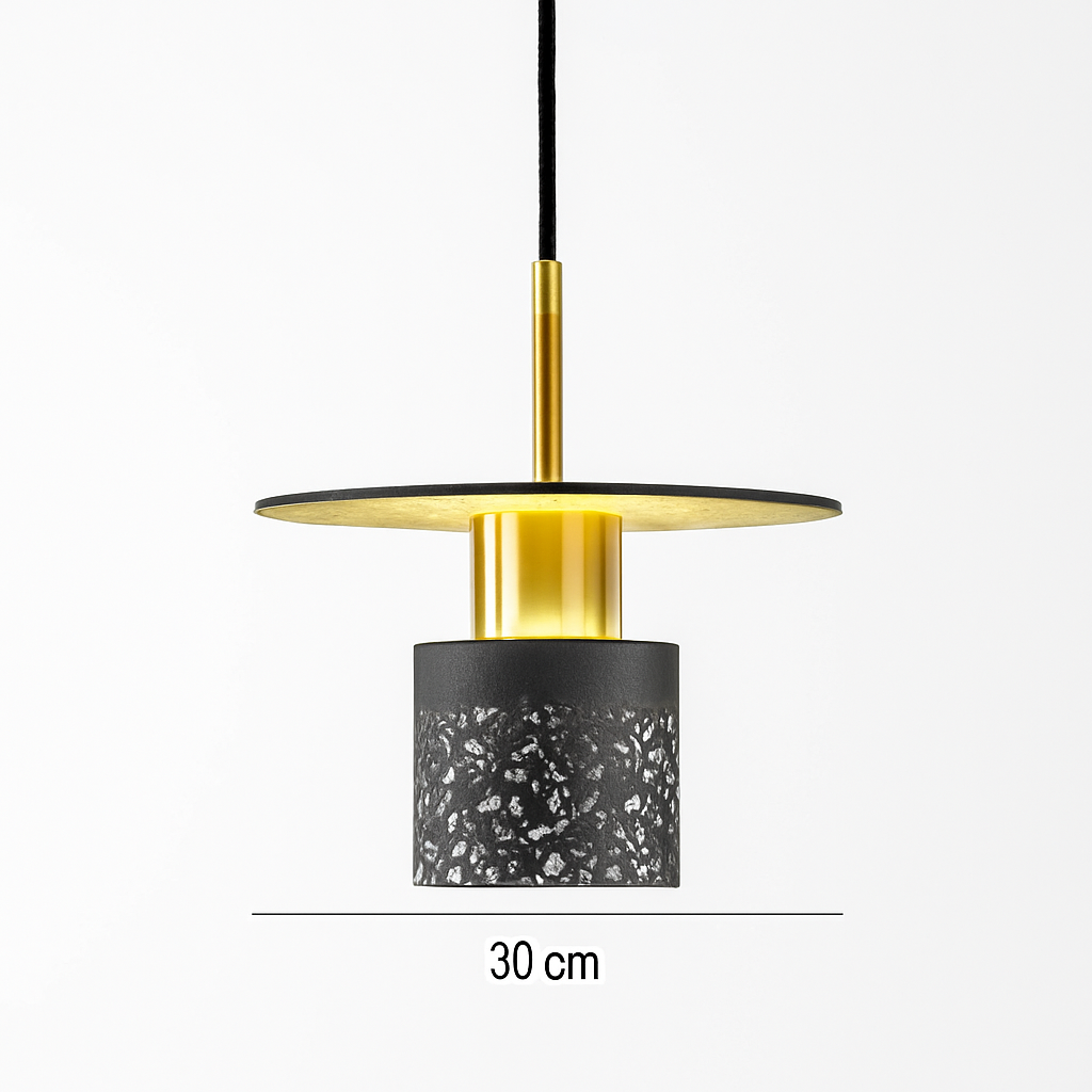 suspension en terrazzo design moderne pour espaces intérieurs élégants