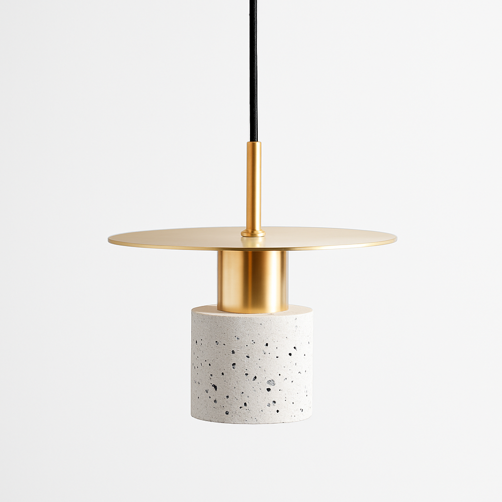 suspension en terrazzo design moderne pour espaces intérieurs élégants
