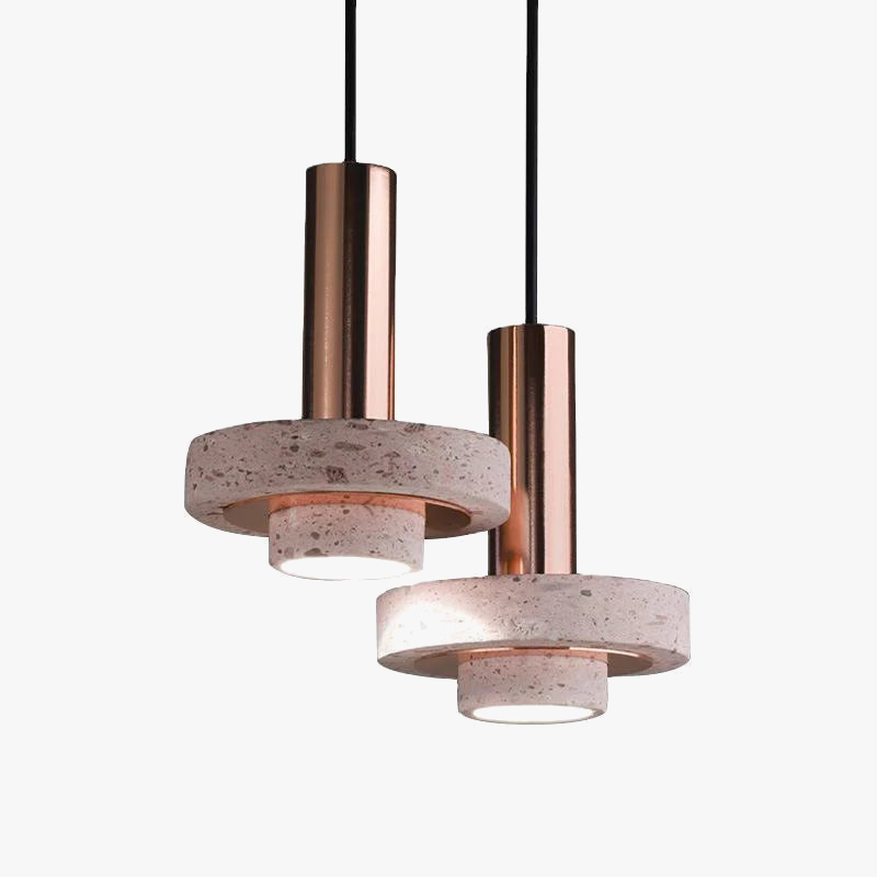 suspension en terrazzo design nordique pour divers espaces intérieurs