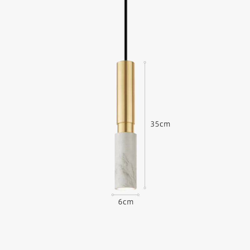 suspension en terrazzo style nordique pour décoration intérieure