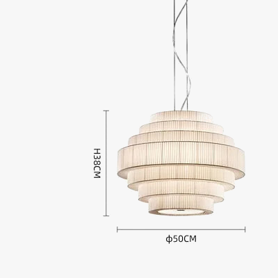 suspension en tissu nordique design élégant pour décoration intérieure