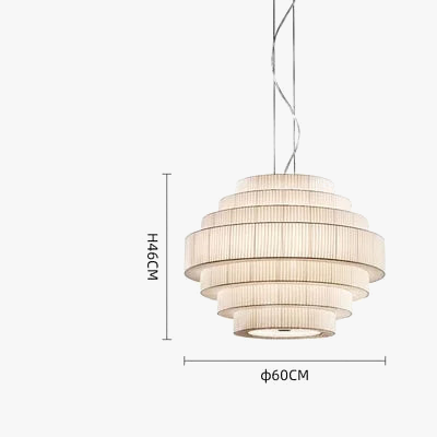 suspension en tissu nordique design élégant pour décoration intérieure