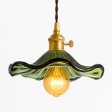 suspension en verre coloré style nordique pour intérieur moderne