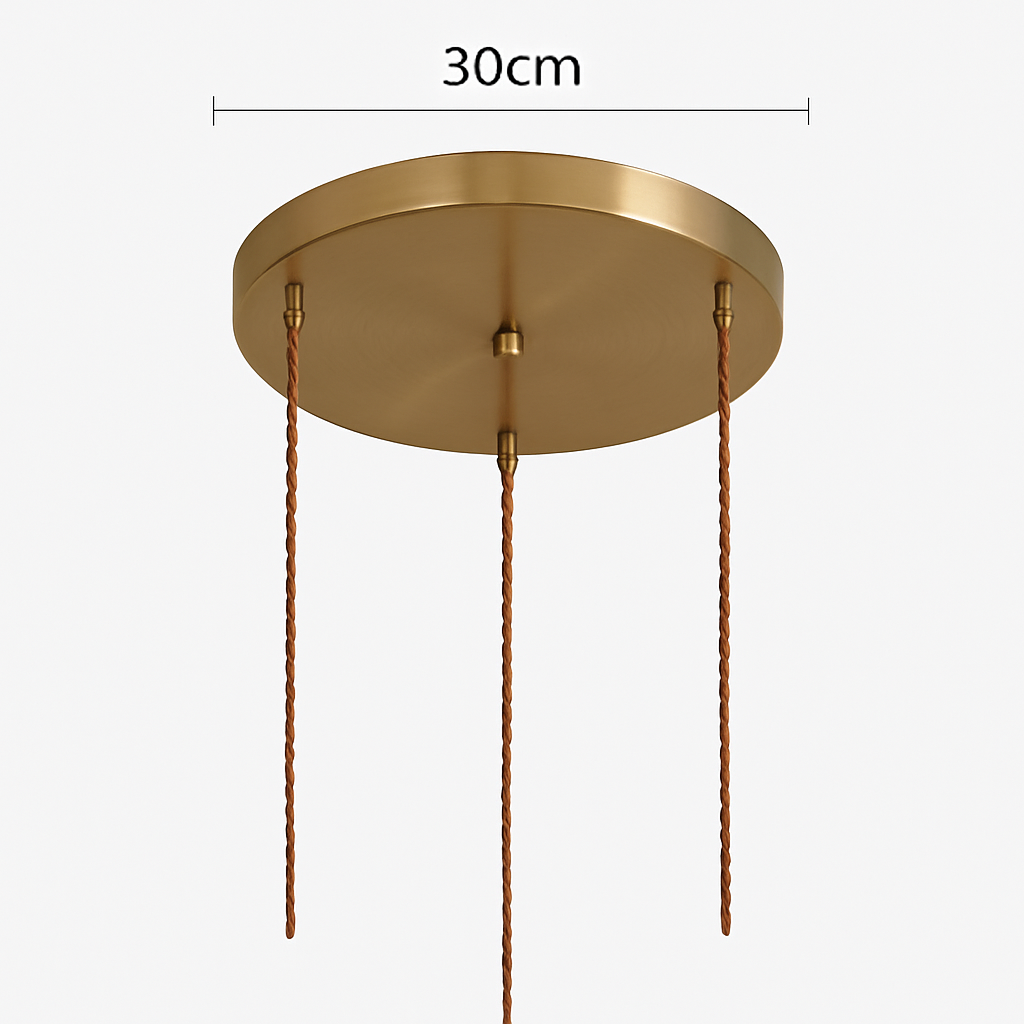 suspension en verre coloré style nordique pour intérieur moderne