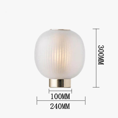 suspension en verre dépoli modernes nordiques led