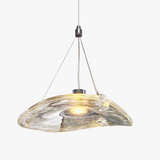 suspension en verre design italien pour intérieur moderne
