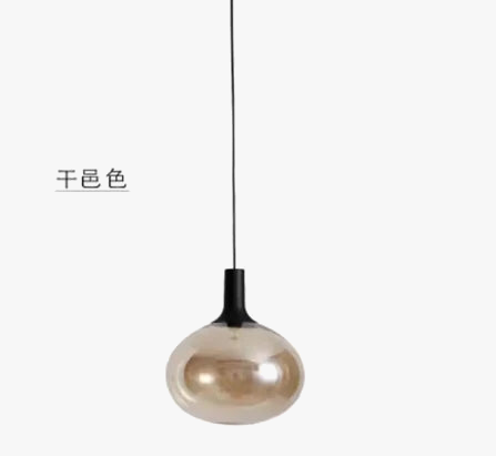 suspension en verre design italien pour intérieur moderne