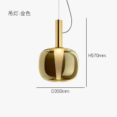 suspension en verre design pour bar restaurant bureau et boutique