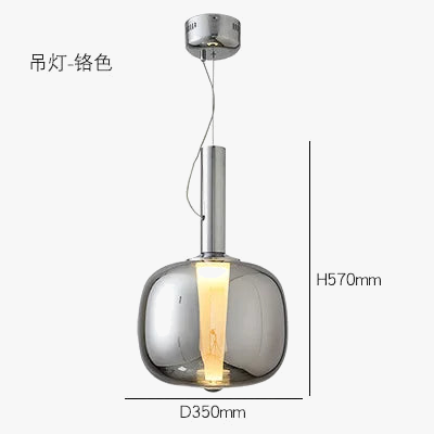 suspension en verre design pour bar restaurant bureau et boutique