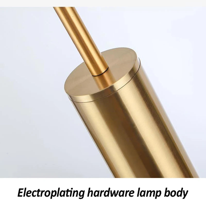 suspension en verre à led pour éclairage moderne intérieur