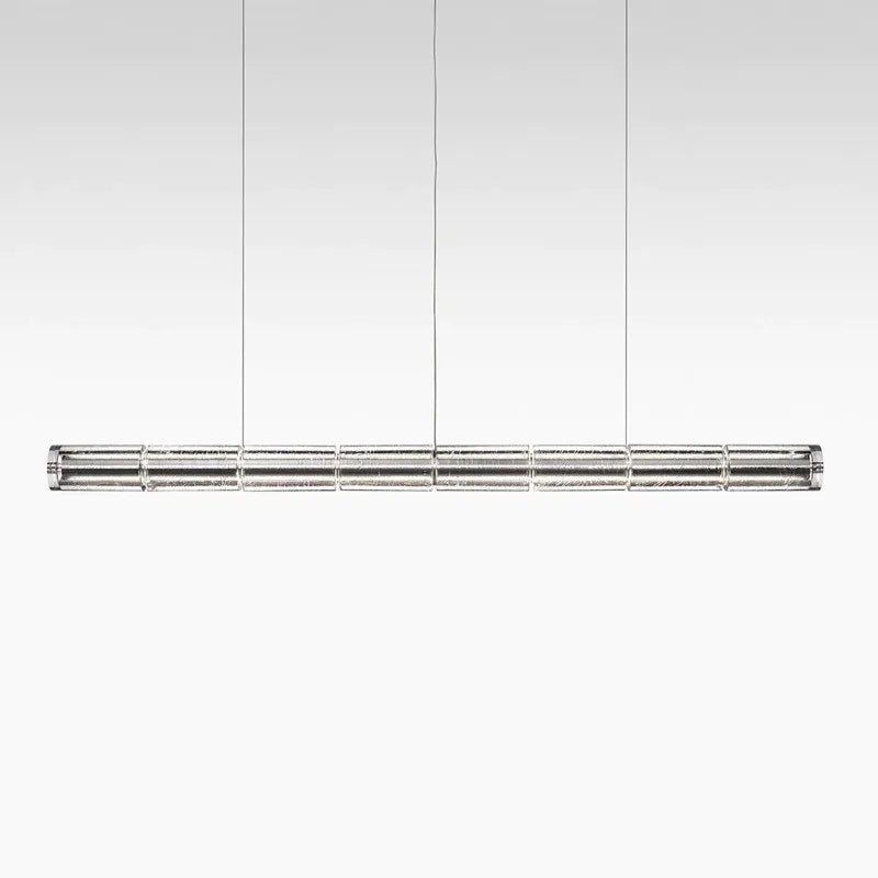 suspension en verre à led pour décoration intérieure moderne