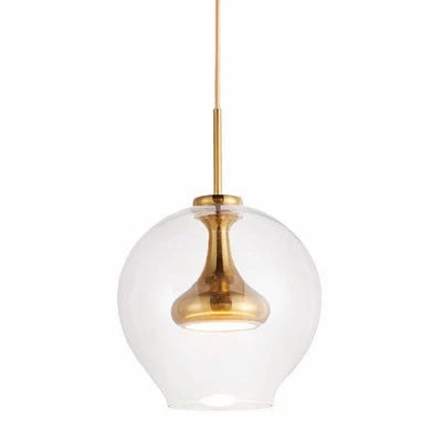 suspension en verre moderne pour décoration intérieure élégante