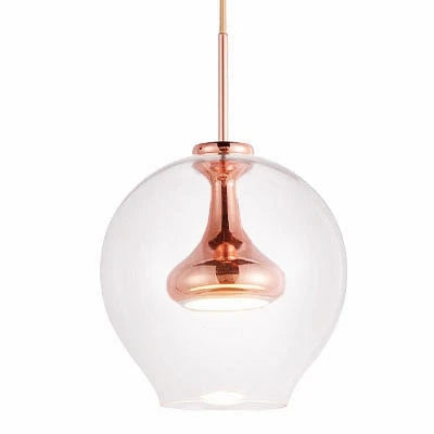 suspension en verre moderne pour décoration intérieure élégante