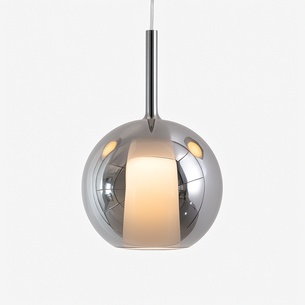 suspension en verre moderne pour un éclairage décoratif intérieur