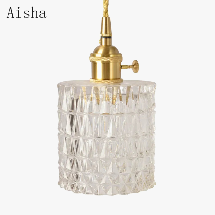 suspension en verre nordique lumineuse pour intérieur élégant