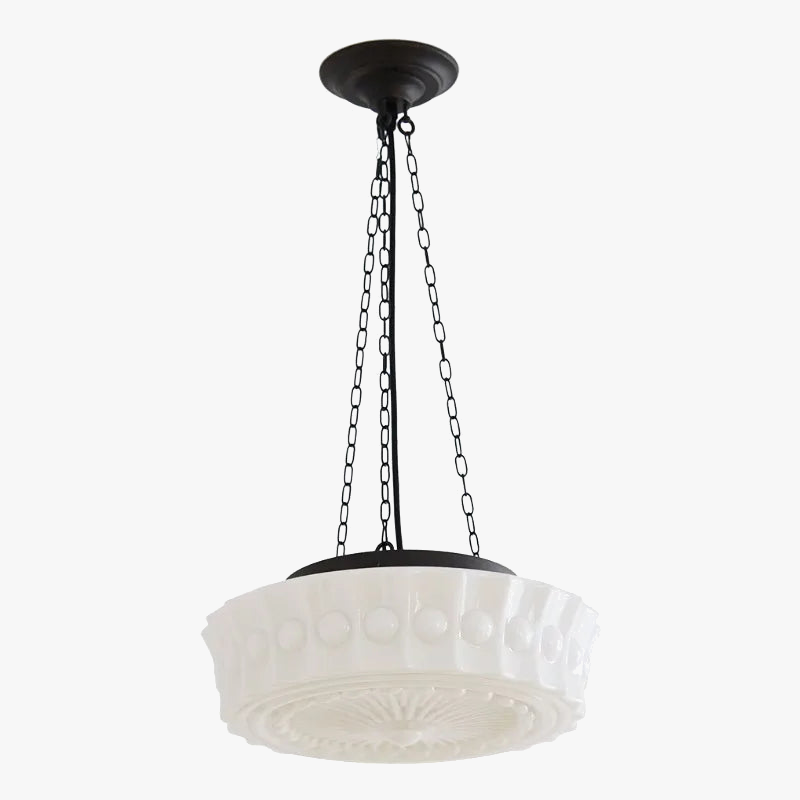suspension en verre pour restaurant et décoration intérieure