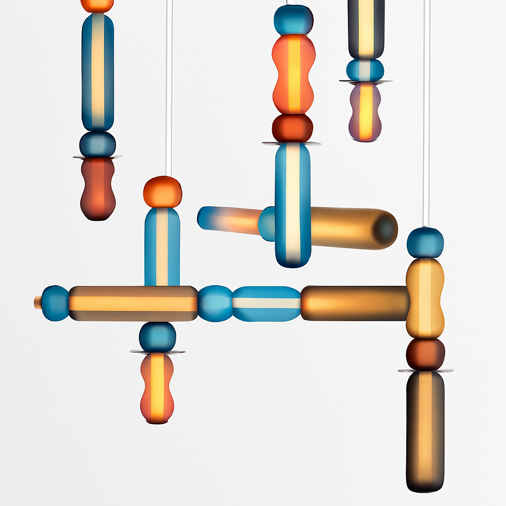 Suspension en verre scandinave Abat-jour coloré minimal chevet petite lumière suspendue chambre design éclairage de salle à manger