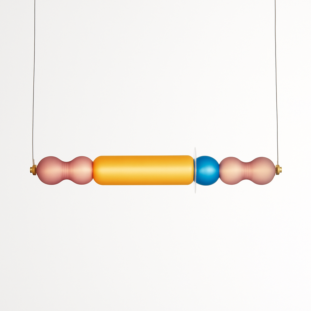 Suspension en verre scandinave Abat-jour coloré minimal chevet petite lumière suspendue chambre design éclairage de salle à manger