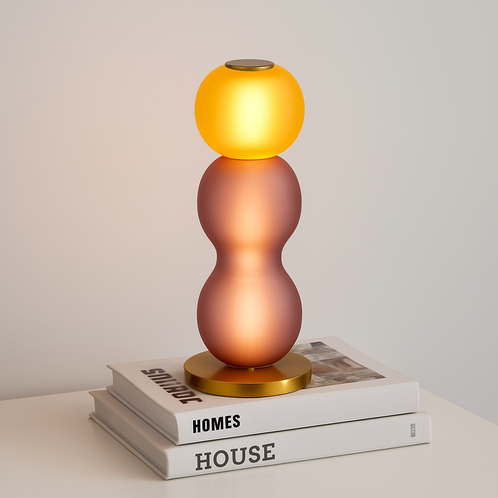 Suspension en verre scandinave Abat-jour coloré minimal chevet petite lumière suspendue chambre design éclairage de salle à manger
