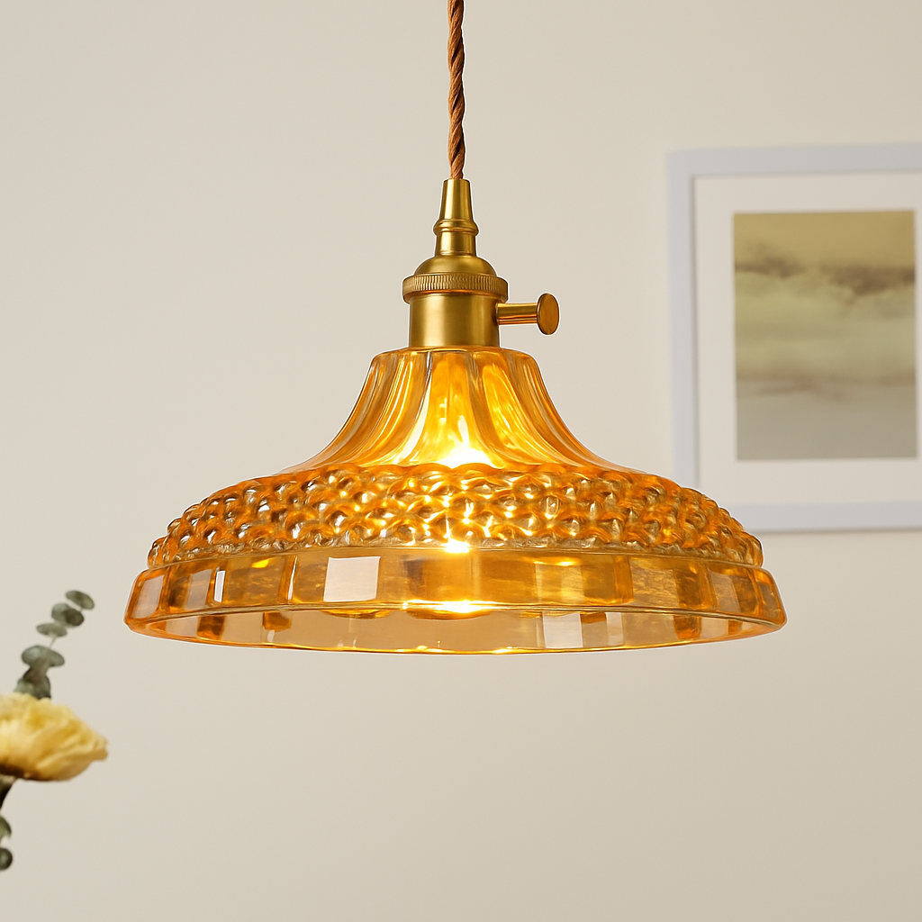suspension en verre scandinave pour une décoration moderne