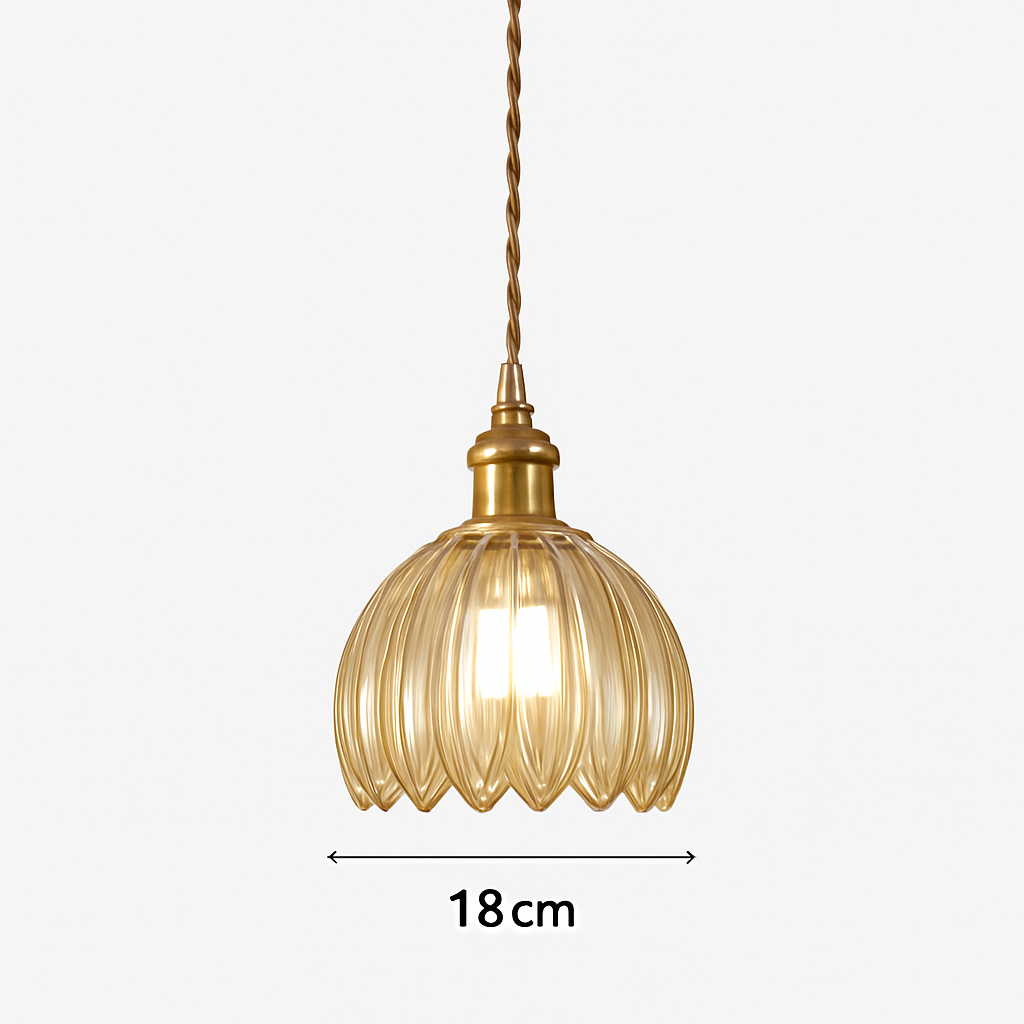 suspension en verre scandinave pour une décoration moderne