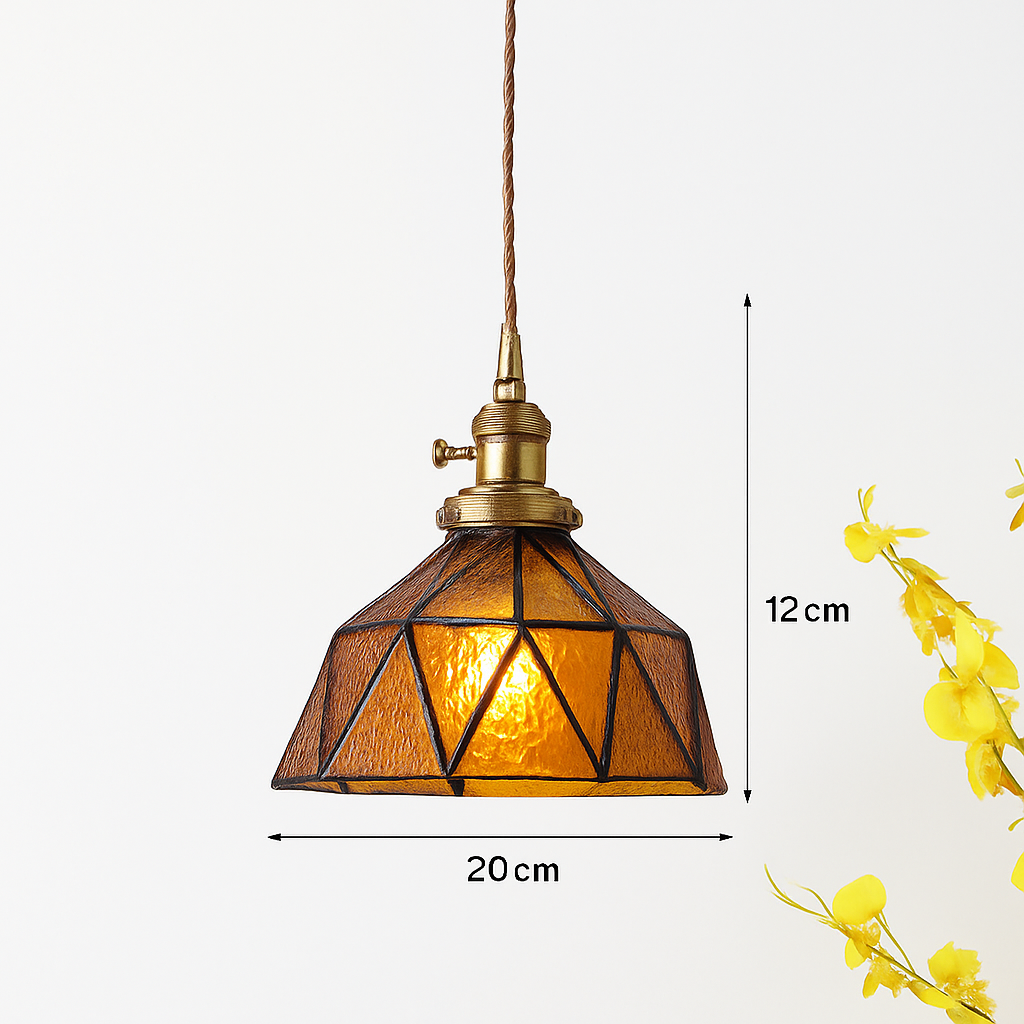 suspension en verre scandinave pour une décoration moderne
