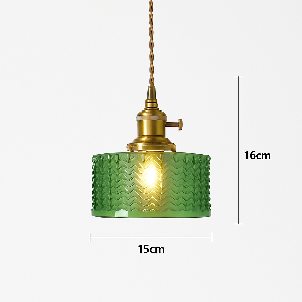 suspension en verre scandinave pour une décoration moderne