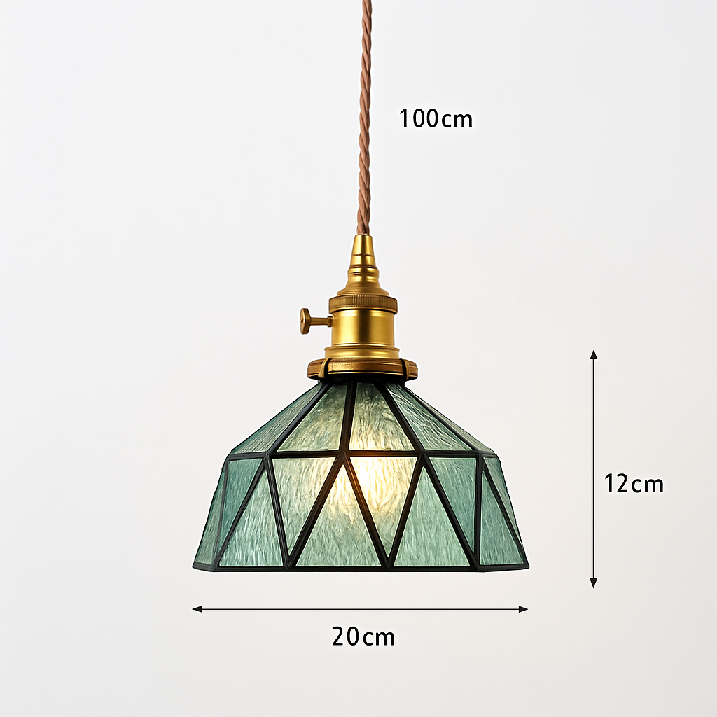 suspension en verre scandinave pour une décoration moderne