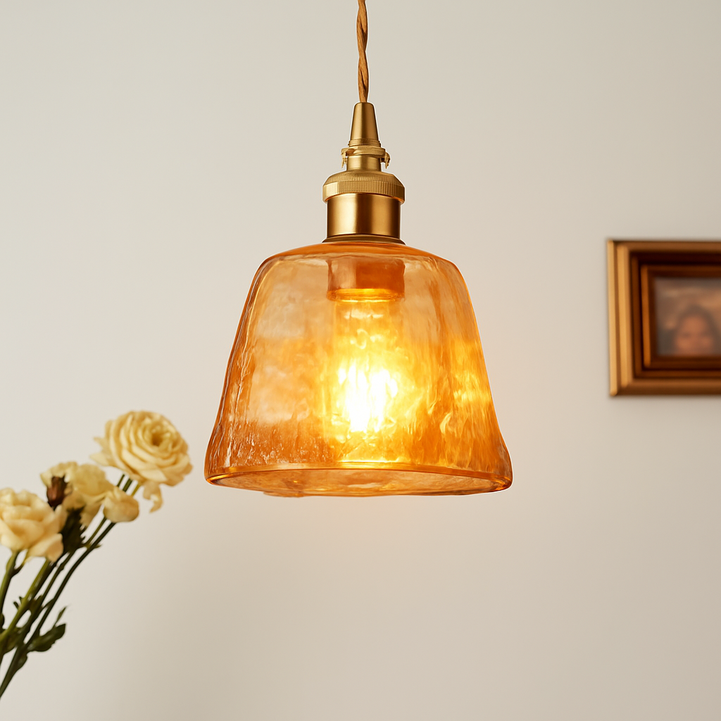 suspension en verre scandinave pour une décoration moderne