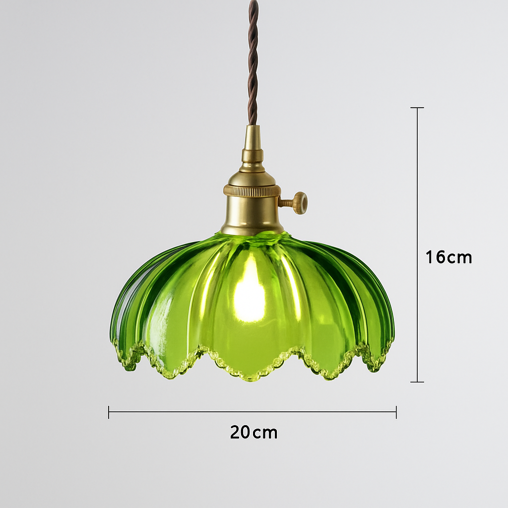 suspension en verre scandinave pour une décoration moderne