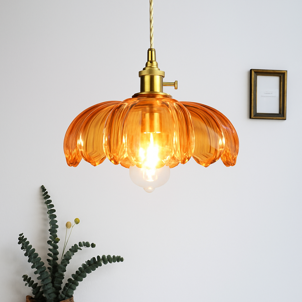 suspension en verre scandinave pour une décoration moderne