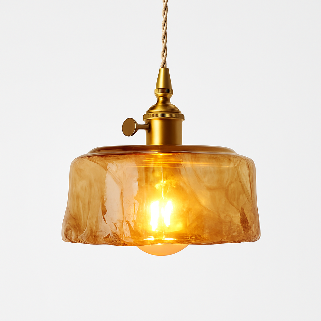 suspension en verre scandinave pour une décoration moderne