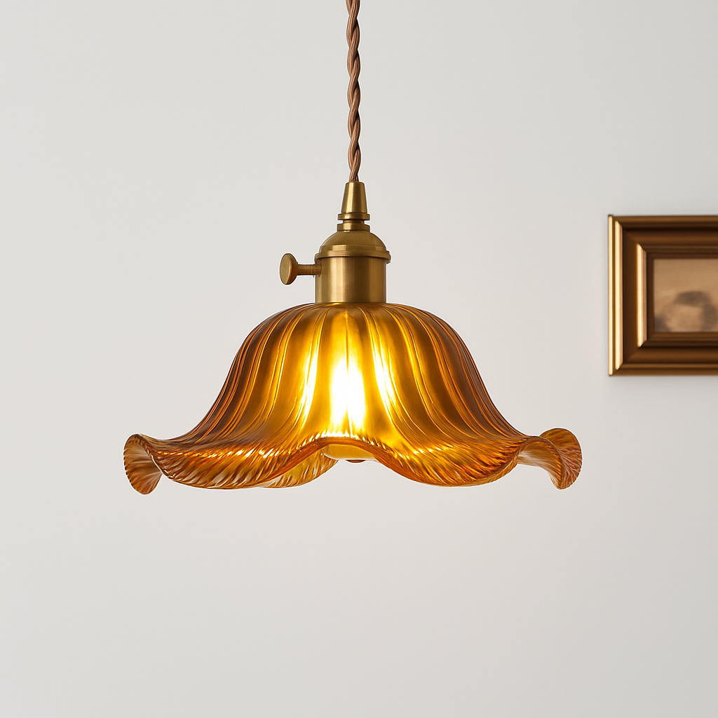 suspension en verre scandinave pour une décoration moderne